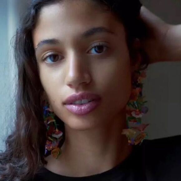 β¨ π β¨ πΊ BoldβBoHo Statement Floral Earrings πΊβ¨ - Picture 3 of 14